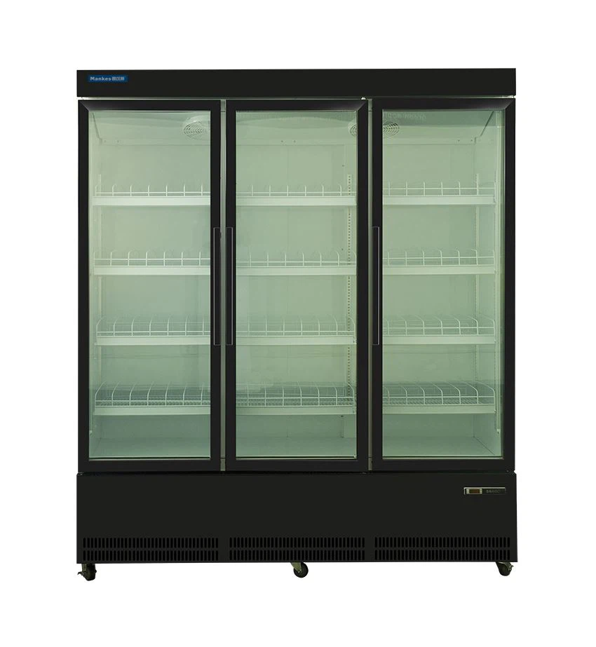 Front Open Glass Door Display Freezer