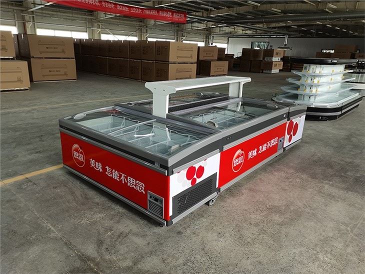 Chinese Combination Island Cabinet